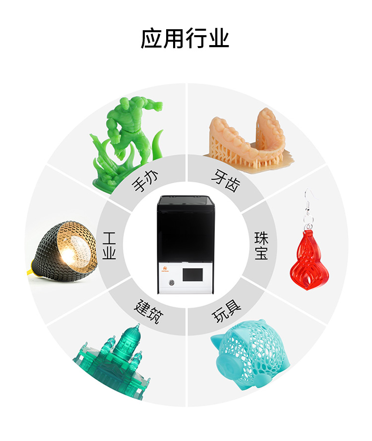 桌面级光固化3D打印机(图11) 桌面级光固化3D打印机(图11)